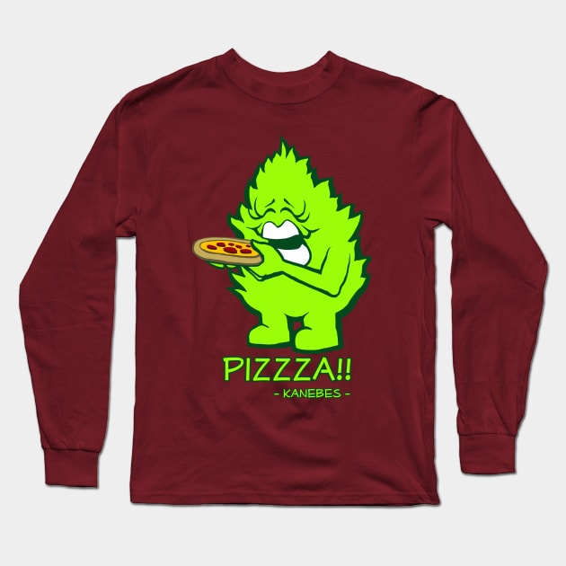 Pizza! - Kanebes - Long Sleeve T-Shirt by Kanebes